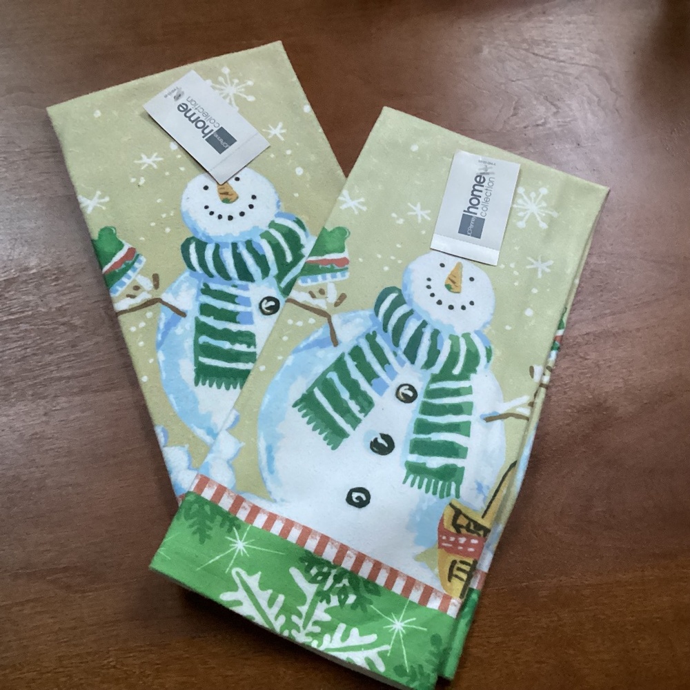 JCPenney Home Collection Christmas Kitchen Towel Bundle of 3 NWT